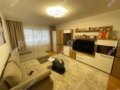 De vanzare apartament cu 3 camere decomandate si pivnita in zona Turnisor din Sibiu - Sibiu