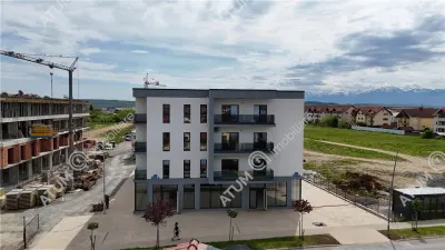 De vanzare in zona Pictor Brana apartament la cheie cu 3 camere 2 bai si balcon la etajul 1 - Sibiu