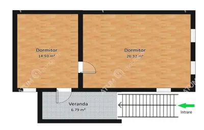 De vanzare casa individuala compusa din 2 corpuri si teren 2000 mp Localitatea Chirpar Sibiu - foto 6