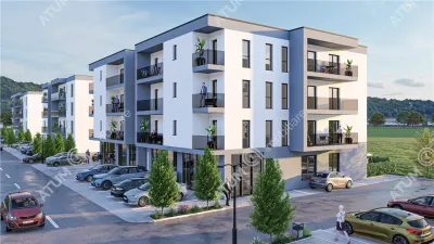 De vanzare apartament finisat la cheie cu 3 camere si balcon etaj 1 zona Pictor Brana din Selimbar - foto 2