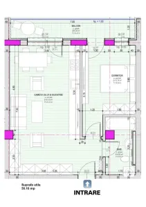 Comision 0! Apartament la cheie de vanzare cu 2 camere la etajul 2 zona Pictor Brana - foto 4