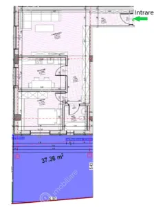 De vanzare apartament la cheie cu 3 camere gradina loc parcare zona Pictor Brana Selimbar - foto 5