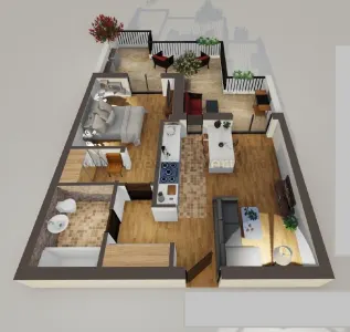 Direct Dezvoltator - Apartament 3 camere de vanzare Sibiu - Turnisor - foto 14