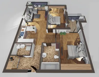 Direct Dezvoltator - Apartament 3 camere de vanzare Sibiu - Turnisor - foto 10