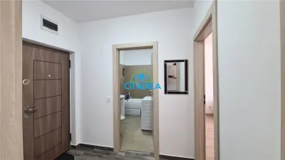 Apartament cu 1 camera ,bloc nou  40 mp, etaj 1 cu garaj - foto 5