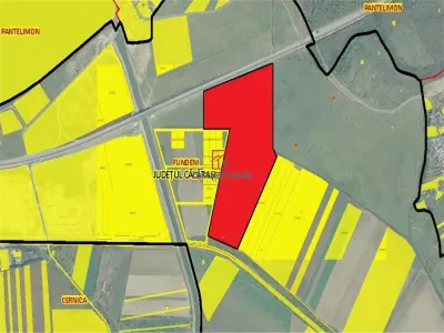 Vanzare teren intravilan Cernica - A2 - Fundeni, Ilfov - Cernica