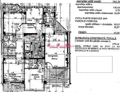 Floreasca - Dorobanti Apartament 4 camere  - bloc nou, mic EFR UPGRADE - foto 17