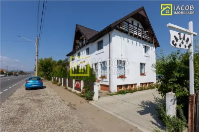 Vila/Pensiune D+P+E+M cu multiple functionalitati: locuit, HoReCa, turism, camin de batrani, Dumbrava Rosie, jud. Neamt - Dumbrava Rosie