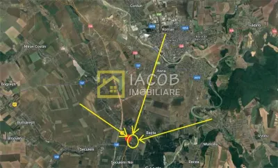 Teren intravilan, 8333 mp, la E85, comuna Secuienii Noi, jud. Neamt - foto 8