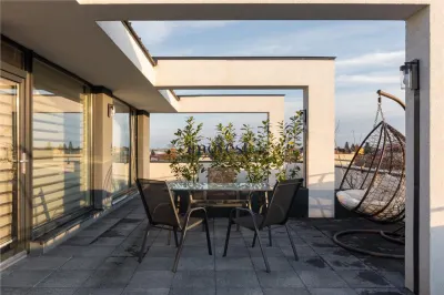 De inchiriat: Penthouse cu 3 camere - foto 4