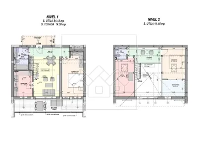 Penthouse 4 camere, intabulat, mobilat si utilat - mutare imediata - foto 13