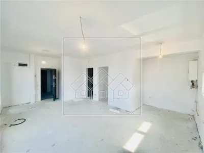 Penthouse intabulat, predare la alb, 3 camere, 2 bai si terasa - foto 10