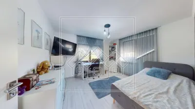Casa individuala in Poplaca, teren mare, la cheie, mobilata, utilata - foto 3