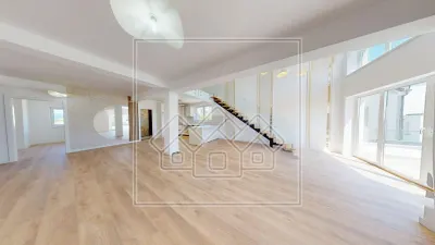 Penthouse4 camere, 2 bai - 131.17 mpu + 2 balcoane - 9.11mp - Sibiu
