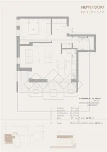 Apartament 2 camere, intabulat, terasa mare, bloc nou, zona buna - foto 4