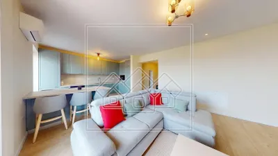 Penthouse nou - 87 mp utili, terasa 100 mp - mobilat si utilat modern - foto 7