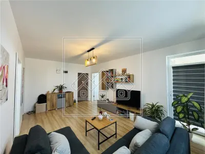 Apartament modern, 56 mp utili, 2 balcoane, etaj 1 - H.Coanda - Sibiu