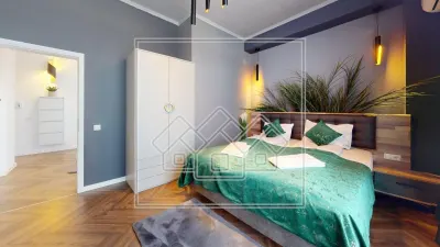 Penthouse de vanzare, terasa de 120 mp, mobilat si utilat confort lux - foto 11