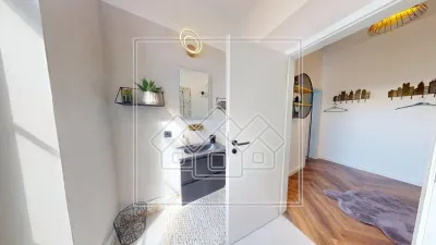 Penthouse de vanzare, terasa de 120 mp, mobilat si utilat confort lux - foto 17