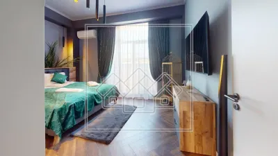 Penthouse de vanzare, terasa de 120 mp, mobilat si utilat confort lux - foto 20