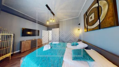 Penthouse de vanzare, terasa de 120 mp, mobilat si utilat confort lux - foto 3