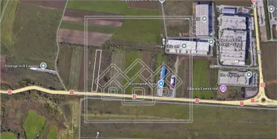 Teren extravilan - 14800 mp - Zona Industriala Vest - Cristian