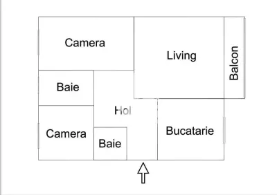 3 camere , parter cu balcon , centrala , 2 bai , Dambovita - foto 1