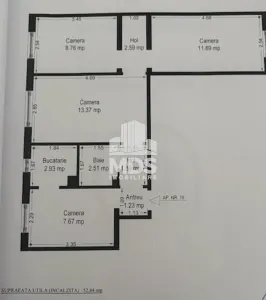 Mobilat si utilat, etaj intermediar in bloc anvelopat termic - foto 9
