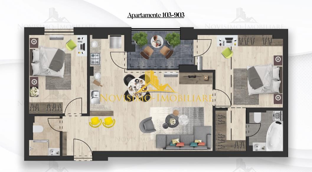 NOVISIMO-IMOBILIARE: AP. CU 3 CAMERE , ULTRACENTRAL. ZONA ZERO - Ploiesti