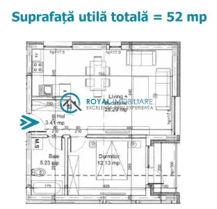 Royal Imobiliare - Vanzare apartament 2 camere zona Albert - Ploiesti