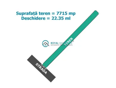 Royal Imobiliare-Vanzare Teren Extravilan Zona Nord - Ploiesti