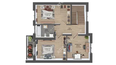 De vanzare casa individuala cu 4 camere 2 bai si 250 mp de teren situata in Cristian - foto 16