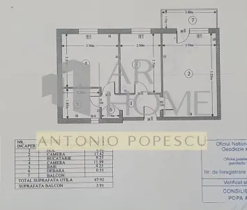 Apartament 2 camere, decomandat, In Ploiesti, zona Vest/ Lamaita. - foto 17