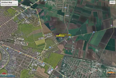 Teren  de 9000 mp langa Dolly Trans si Uzina de Apa 2 - foto 3