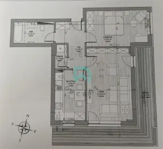 Apartament 2 camere, Tractorul, Urban - foto 10