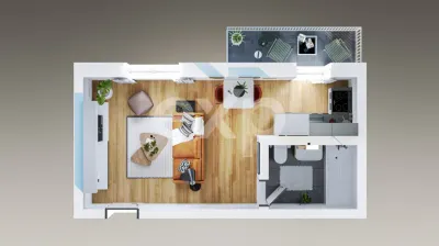 Garsonieră ideală pentru locuit sau investiție | Bloc NOU, Trivale - foto 5