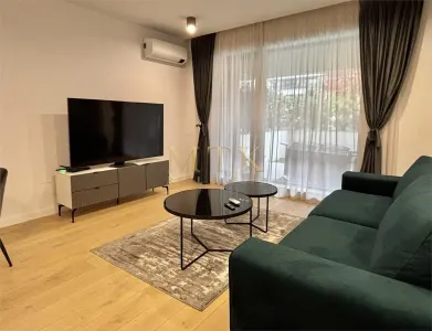 Apartament lux 3 Camere - mobila ROVERE | Curte privata 63 mp | Nusco City - Bucuresti