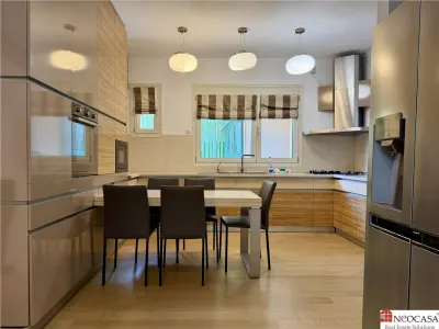 Vila premium cu lift interior, 7 dormitoare si curte proprie I Pipera - foto 7