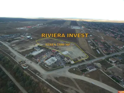 Cumpana- teren de vanzare 26000 mp parcelabil cu platforma betonata - foto 3