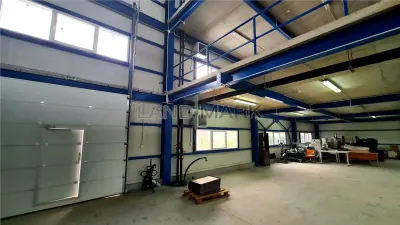 Hala productie / depozitare 1230 mp pe 3 niveluri, Exterior Vest - foto 4
