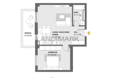 APARTAMENT NOU, INTABULAT, CENTRALA PROPRIE, COMISION 0% - foto 2