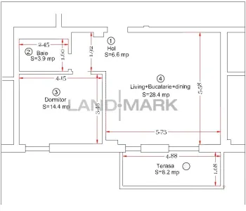 APARTAMENT NOU, INTABULAT, LOCUIBIL, CENTRALA PROPRIE, COMISION O% - foto 3