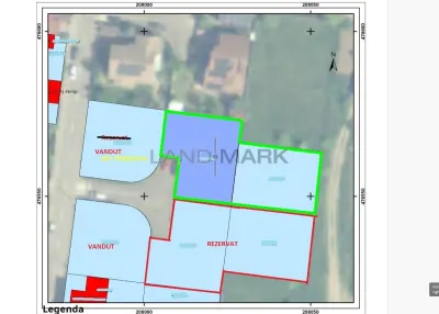 Teren de vanzare Braytim, 1033 mp , pozitie de exceptie - Timisoara