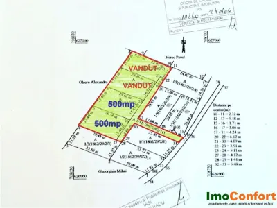 1000 mp intravilan  Chicerea, cu utilitati, pozitie superba - Tomesti