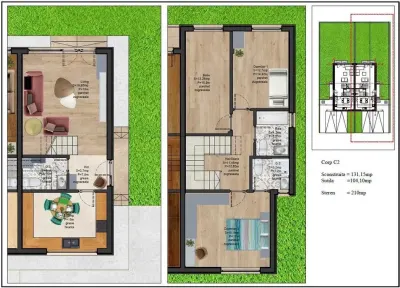 Teren 420mp, cu autorizatie constructie  duplex - foto 4