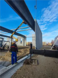 Nou !!! Hala 1200 mp, din structura beton armat/pereti din prefabricate, in Magurele, la sosea asfaltata, aproape centura ; cu personalizare fluxuri/instalatii la cerere, pe baza de comanda ferma; fin - foto 12