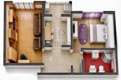Lipovei, apartament 2 camere, decomandat, centrala proprie, clima - foto 6