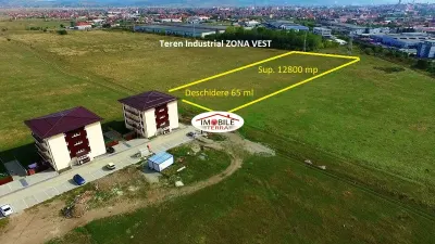 Teren intravilan industrial in zona vest prelungirea Ogorului - Sibiu