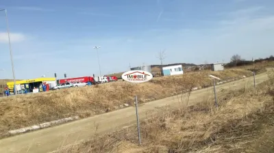 Teren de vanzare in Cristian la DN 1 pretabil afacere! - foto 2