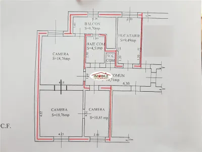 Apartament 3 camere de vanzare in centru istoric Sibiu - foto 2